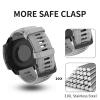 BaayCerrie for Garmin Instinct Watch Bands Replacement, Soft Silicone Strap Compatible with Garmin Instinct 2/ Solar/Tactical view 2