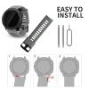 BaayCerrie for Garmin Instinct Watch Bands Replacement, Soft Silicone Strap Compatible with Garmin Instinct 2/ Solar/Tactical view 4