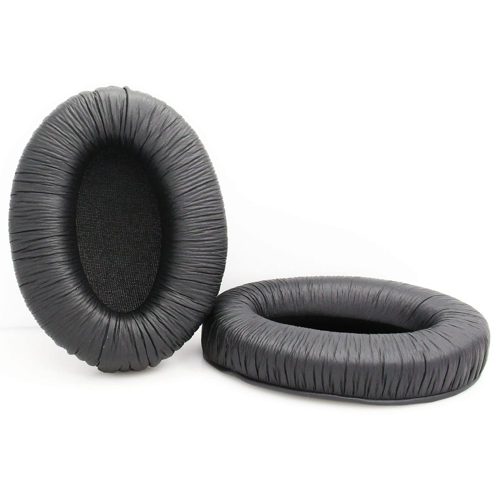 2 PCS Leather Ear Pads Cushion Cover Headset Replacement for Sennheiser HD280 HD 280 Pro Headphone