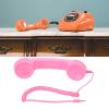 FOSA Retro Phone Handset, Classic Wired Telephone Receiver with 3.5mm Jack for Smartphones, Radiation Proof ABS Design for Home Office Use view 4