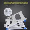 Adjustable Laptop Stand, Portable Laptop Riser, Aluminum Laptop Stand for Desk Foldable, Ergonomic Computer Notebook Stand Holder for Office Desk, Home view 3