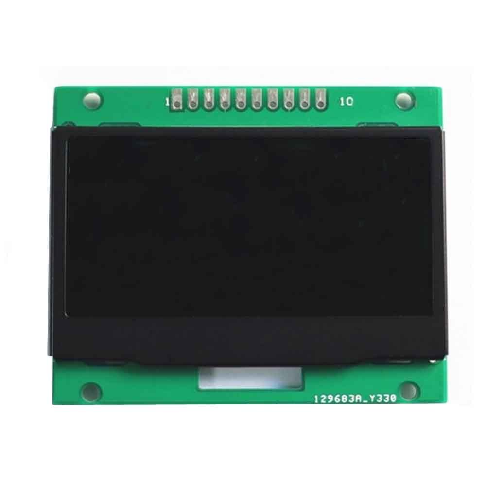 2.42 inch OLED display module SPI interface 128x64 LCD screen module SSD1309 (Yellow light)