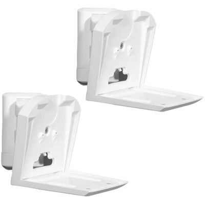 Adjustable Speaker Wall Mount Designed for The Sonos Era 300 (Pair) White
