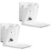 Adjustable Speaker Wall Mount Designed for The Sonos Era 300 (Pair) White view 1