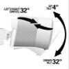 Adjustable Speaker Wall Mount Designed for The Sonos Era 300 (Pair) White view 2