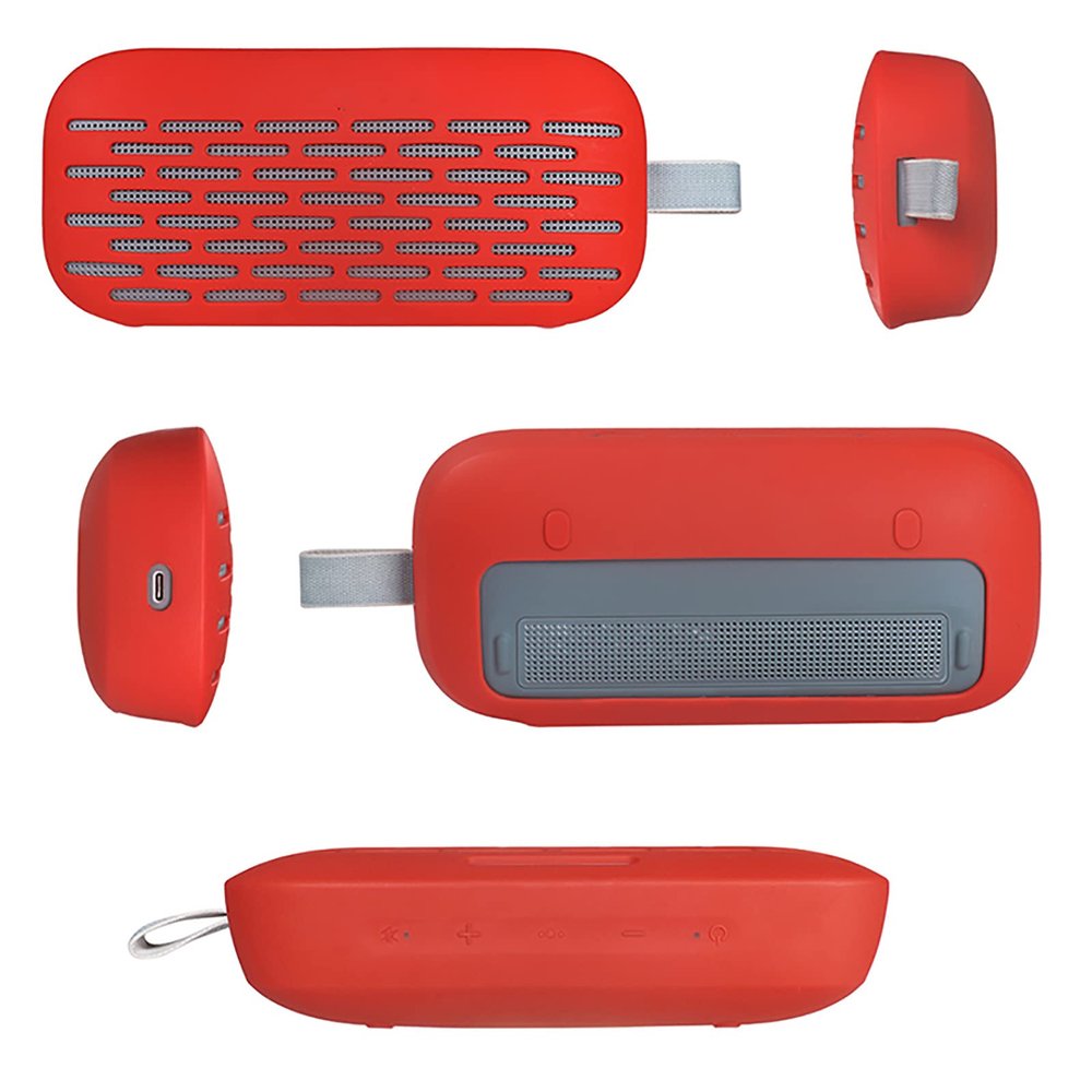DAGIJIRD Dust-Proof Silicone Cover Sleeve with Hook for Bose Soundlink Flex Speaker