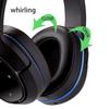1Pair Ear Pad Cushion Covers PU Leather Headphones Cushion for Turtle Beach Ear Force Elite 800 Wireless Gaming Headset Headphones view 2
