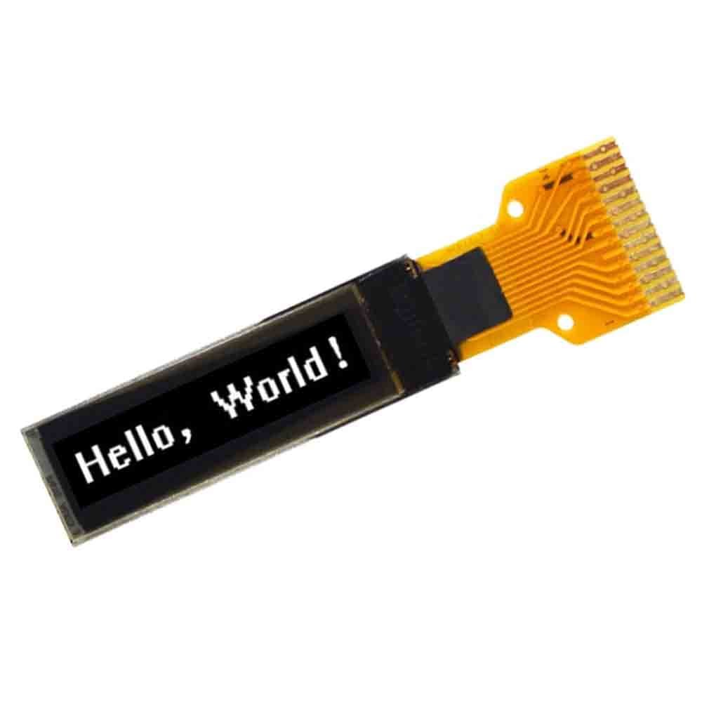 0.63 inch OLED LCD screen 120x28 IIC driver SSD1312