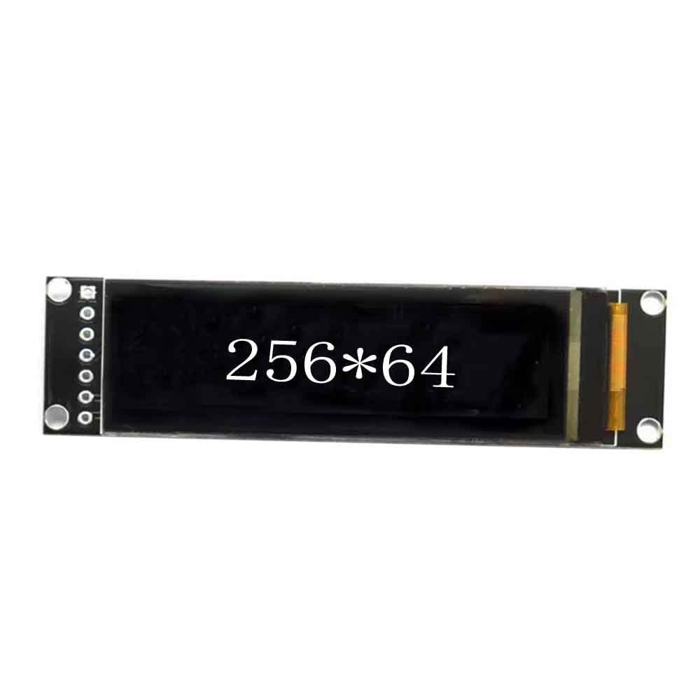 2.08 inch OLED display screen LCD module 256x64 OLED with grayscale adjustment SPI