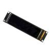 2.08 inch OLED display screen LCD module 256x64 OLED with grayscale adjustment SPI view 2