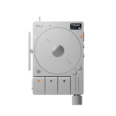Teenage Engineering TP-7 Portable Digital Audio Recorder with USB-C Audio Interface, Bluetooth, Internal Microphone, Speaker, and 128 GB Storage