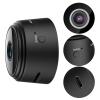 Tangxi Smart Security Camera for Home, Mini 1080P Smart Camera with Magnetic Back Cover, Small Baby Cameras Dog Pet Camera for Indoor Outdoor (Black) (Black) view 2