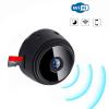 Tangxi Smart Security Camera for Home, Mini 1080P Smart Camera with Magnetic Back Cover, Small Baby Cameras Dog Pet Camera for Indoor Outdoor (Black) (Black) view 3