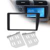 Double Din Radio, Replacement Fascia Trim for 2001-2005 LHD with Dash Stereo Bezel view 2