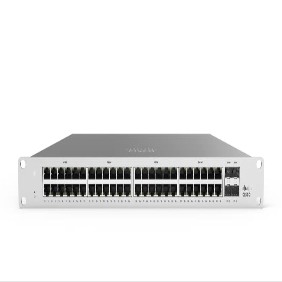 Cisco Meraki MS120-48-HW 48-Port Cloud Managed Switch [Unclaimed - No License] (Renewed)