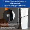 BUFFALO External SSD 1.0TB - Officially Licensed Product, Compatible with PS5 Consoles / PS4 Consoles - USB3.2 Gen2 Type A Compact Stick SSD-SAO1.0U3B view 2