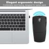 01 2.4G Foldable Ergonomic Arc Black with USB Receiver for Notebook view 4
