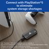 BUFFALO External SSD 1.0TB Officially Licensed Product, Compatible with PS 5 / PS 4 Consoles - USB3.2 Gen2 Type A and C - Portable Anti Shock IP55 Dust and Water Resistant SSD-PHO1.0U3B view 2