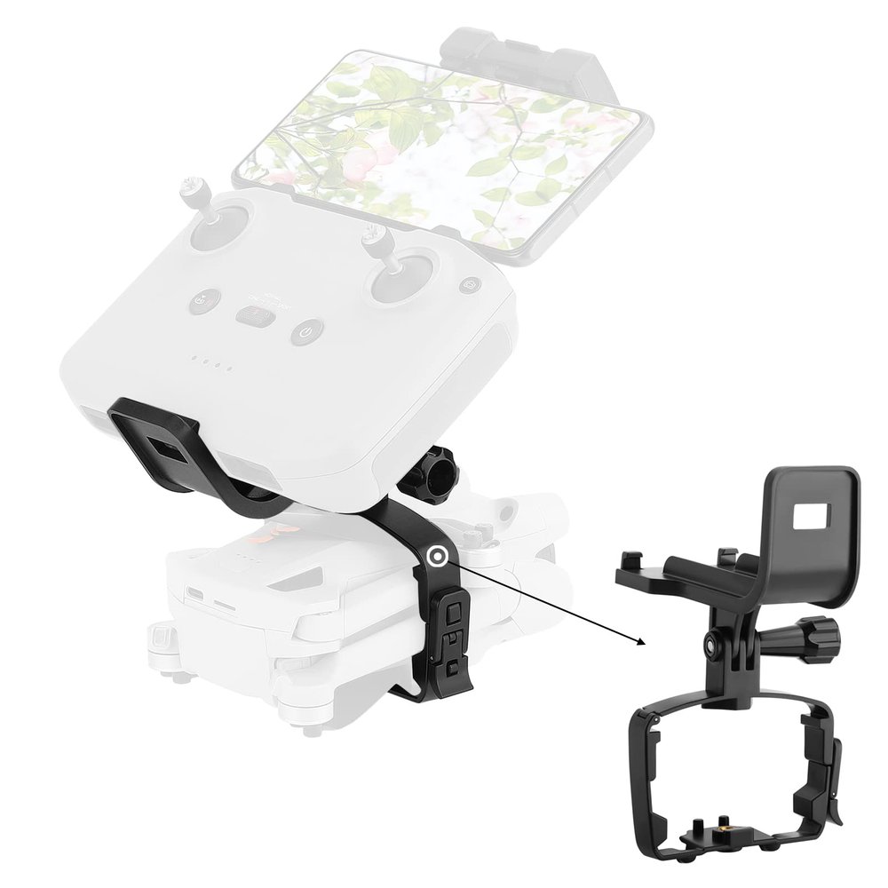 CAPART Handheld Holder for DJI Mini 3 Pro Drone Gimbal Mount Bracket - with DJI RC-N1 RC-N2 RC-N3 Controller, Handheld Photography Kit Tripod Mount Holder Gimbal Stabilizer