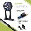 JRC Components Stealth+ Premium Bike Mount | Compatible with Garmin Edge GPS Computers view 2