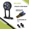 JRC Components Stealth+ Premium Bike Mount | Compatible with Garmin Edge GPS Computers view 2