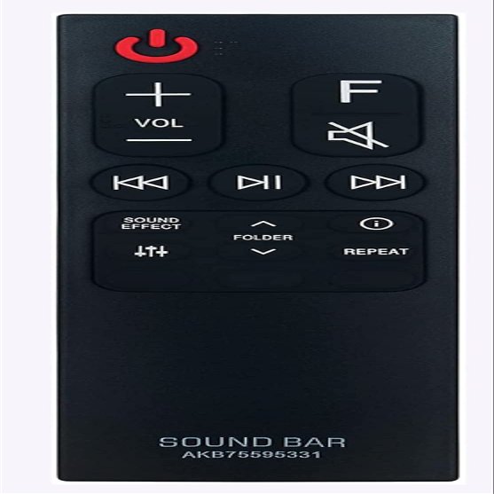 AKB75595331 Remote Control Fit for LG Sound Bar SN6Y SL6Y SPH4B-W SPN5B-W SL4 SNC4R SPJ4-S S65S3-S SPL5B-W SPH4B-W SL5Y SL4Y SL7Y SN7CY