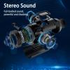 comiso Bluetooth Speaker, IP65 Waterproof Portable Speaker with 360 HD Stereo Sound, Punchy Bass, TWS Pairing, 24H Playtime, Wireless Speakers for Home/Outdoor/Camping/Beach, Gifts for Unisex view 2