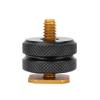 Akozon Camera Screw, Hot Shoe Screw 1/4 Tripod Screw to Flash Hot Shoe Adapter Holder Mount for Camera Accessory view 1
