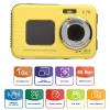 Digital Camera,2.7K HD Digital Camera 16X Zoom Smart 48MP Underwater Camera (Yellow) view 3