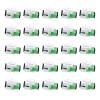 fyboptwu - SC-SC Simplex APC Keystone Fiber Adapter, 25pcs view 1