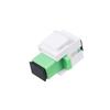 fyboptwu - SC-SC Simplex APC Keystone Fiber Adapter, 25pcs view 2