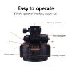 ZTFON YT-2000 Auto Motorized Rotating Panoramic Head with Remote Control AI Intelligent Follow Function and Live Function Support 2kg70.5 Ounce Camera Phone Pan Tilt Video Tripod Head Stabilizer view 4