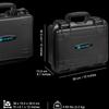 Lekufee Waterproof Hard Carrying Case for DJI RS 3 Mini, Gimbal Stabilizer, Mic 3/2/Mini (2 TX + 1 RX),& More Accessories(Case Only) view 4