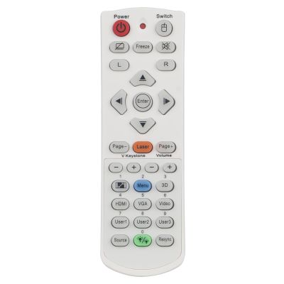 AULCMEET IR1304L New Replacement Remote Control Compatible with ViewSonic Projectors IR1304L LM 2401
