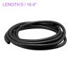 DMiotech 15.8mmx12mmx5m PP Non-Split Corrugated Tubing Indoor Outdoor for High-Temperature Automotive Harness Indoor Outdoor Wire Management view 4