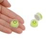 HARFINGTON 3pcs Round Bubble Level 18x9mm Mini Circular Bullseye Spirit Levels for Leveling Camera Tripod Telescope Workshop Turntable Pictures Frame, Lime view 4