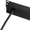 BTU Power Strip Surge Protector Rack-Mount PDU, 8 Right Angle Outlets Wide-Spaced, Mountable Power Strip Heavy Duty for Server Racks, Commercial, 300J (Black 10FT) view 2