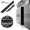 BTU Power Strip Surge Protector Rack-Mount PDU, 8 Right Angle Outlets Wide-Spaced, Mountable Power Strip Heavy Duty for Server Racks, Commercial, 300J (Black 10FT) view 4