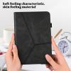 VODEFOX Case for Samsung Galaxy Tab S7 FE 12.4 Inch,PU Leather Stand Shockproof Cover with Card Slots Hand Strap for Galaxy Tab S7 FE - Black view 3