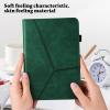 VODEFOX Case for Samsung Galaxy Tab S7 FE 12.4 Inch,PU Leather Stand Shockproof Cover with Card Slots Hand Strap for Galaxy Tab S7 FE - Green view 3