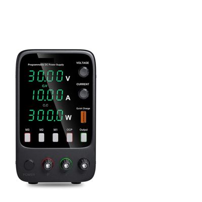PULME dc Power Supply APS3010H DC Power Supply 30V 10A Lab Programmable Memory Function Adjustable Power Source Voltage Regulator Switch 60V 5A (Color : 0-30V 0-10A)