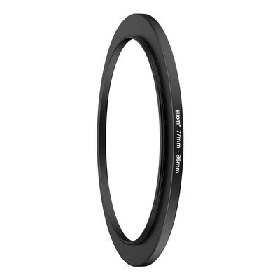 SIOTI Camera 77mm-86mm Step Up Adatper Ring, with A 86mm Cap, Matte Treatment, Ultra-Slim, Compatible with Nikon/Canon/Sony/Fuji/Olympus/Panosonic/Leica etc. (77mm-86mm)