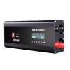 3000W 3500W Modified Sine Wave Power Inverter 12V-60V DC to 220V AC 2 AC Outlets Intelligent Digital Display Suitable for Use in Cars Homes Laptops (Color : 3500W, Size : 48v-220v) view 1