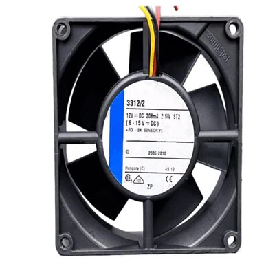 12V 3312/2 208mA 2.5W 9232 Cooling Fan 2-Wire