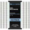 0.5 Meter - 144 Pack OM3 Multimode Duplex Fiber Patch Cable, LC-LC Connector, 10Gig OFNR Rated, High Speed Corning Glass for Network, Data Center, LAN, FTTH, Telecom view 1