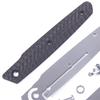 EZSMITH Knife Making Kit - M63 - DIY Folding Knife Series - (Parts Kit) - (w/Carbon Fiber Handle Scales) - (Gift Boxed) - (USA Design) - (by KnifeKits) view 4