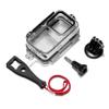 Transparent Dual Screen Set Waterproof Case Diving Housing Shell Cover for DJI Action 2 view 1