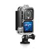 Transparent Dual Screen Set Waterproof Case Diving Housing Shell Cover for DJI Action 2 view 2