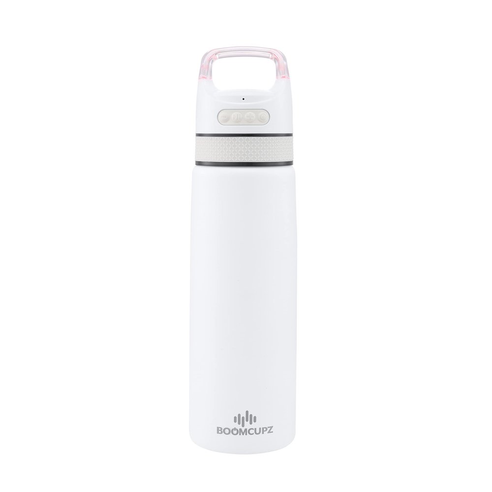 Boomcupz Sportz 550 Waterproof Bluetooth Speaker Cup 19 0z (White)