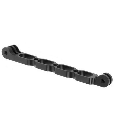 Aluminum Alloy Skull Design Extension Arm Metal Pole Mount Helmet for Gopro Max for Insta.360